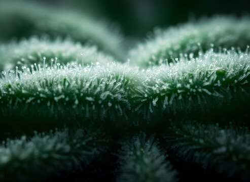 Mint Plant Trichomes