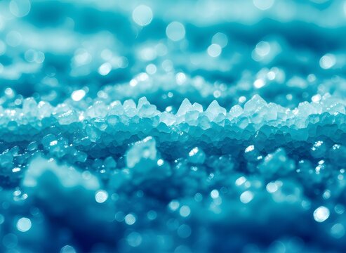 Turquoise Salt Deposits