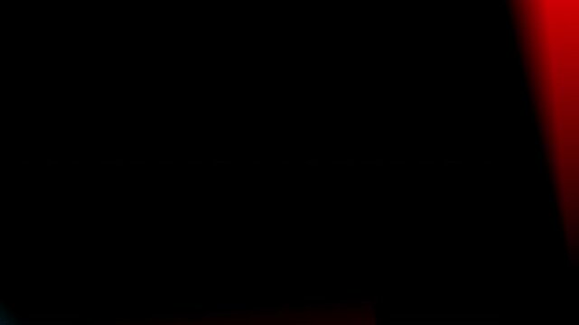 Multicolored Light Leak Cinematic Video Transition Overlay