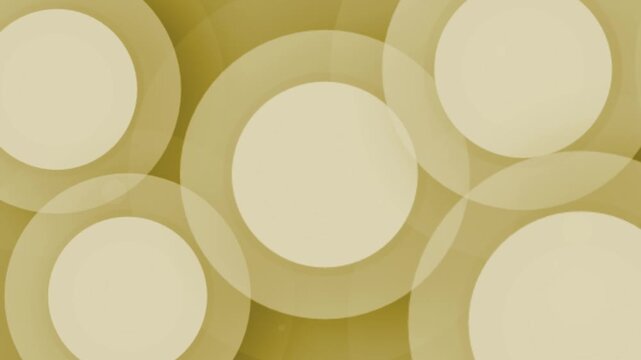 Minimal white concentric circles animated, Soft abstract background of overlapping concentric circles minimalist bokeh-like pattern animation
