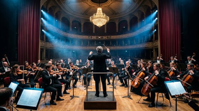 The role of the piccolo in a symphony orchestra showcasing harmonious musical compositions during a performance.