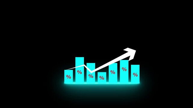 concept of finance and investment ,profit growth management ,financial graphical and statistical analysis ,Stock and currency fund management ,bank interest management ,high return investment.4k video