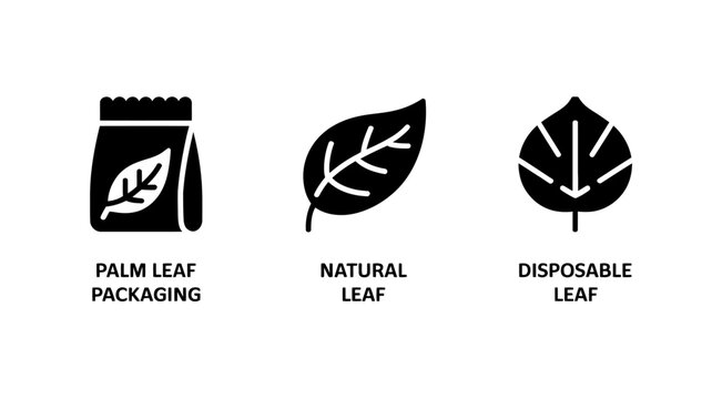Minimalist icons showing 3d file formats for vector illustration design