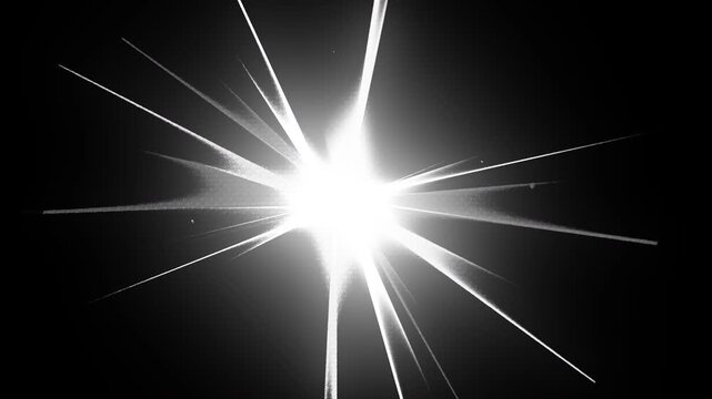 cinematic black an white flash lights for transitions