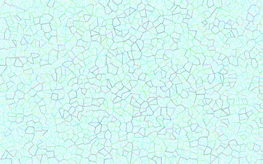 Obraz premium Abstract cracked green geometric background pattern