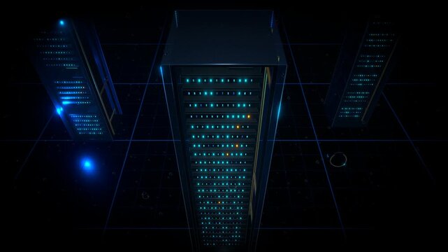Seamlessly looping high angle surveillance view over an active data pool