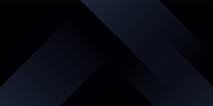 Modern black dark blue white abstract background. Minimal. Color gradient. Web banner. Geometric shape. 3d effect. Lines stripes triangles. Design. Futuristic. Metal metallic effect. Luxury. Premium.