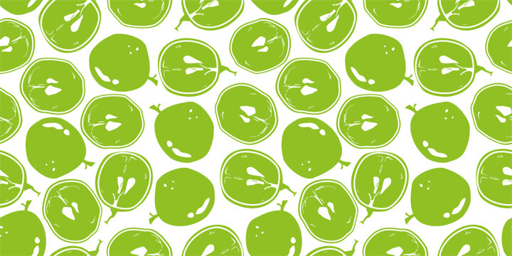green grape pattern background. grape bunch pattern. green grape seamless pattern. grape fruit pattern.