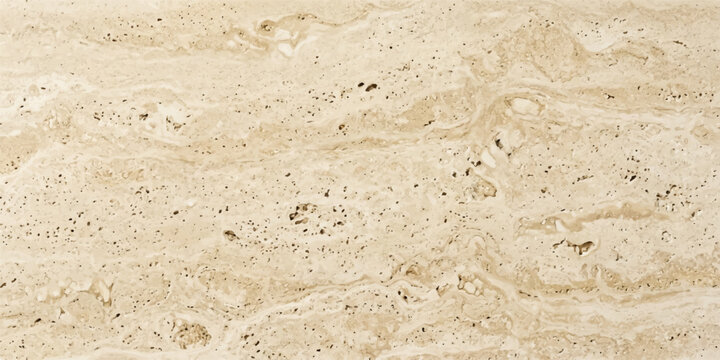 Creamy travertine stone texture macro detail with travertine limestone background interior architecture construction material close up backdrop structure finishing cladding formation