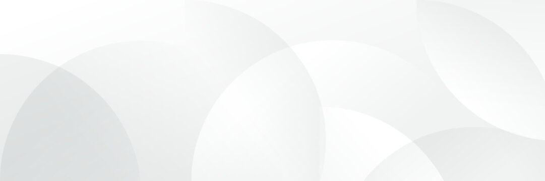Abstract pattern white geometric banner design background.