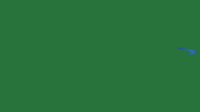Picture of bird flying in the sky an airplane on screen green screen figure creative backgrounds emotion layers