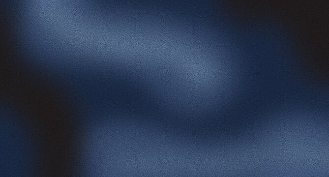 Dark Blue Abstract Background Texture, Grainy Navy Surface with Soft Light and Shadow Gradient