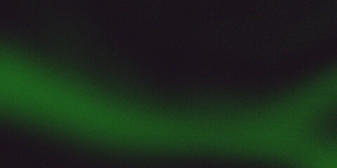 Fototapeta premium Neon Green Dark Wave Gradient Abstract Background