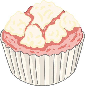 Single Putu Ayu Pink Cake