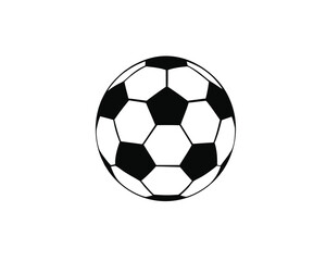Fototapeta premium Soccer ball illustration for sports and recreation design