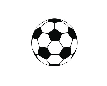 Soccer ball illustration for sports and recreation design