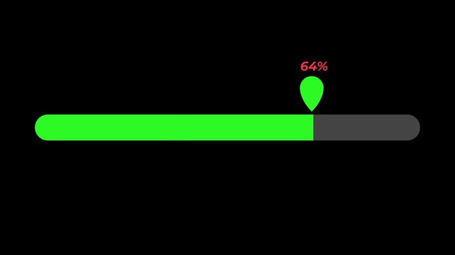 loading bar footage animation