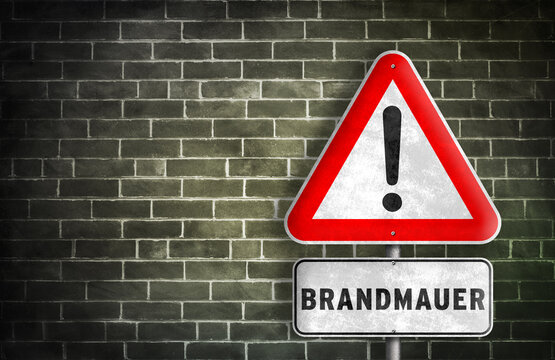 Politische Brandmauer in Deutschland