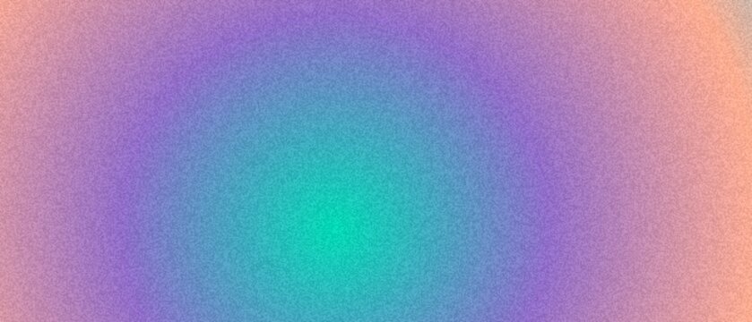 Fundo de banner longo com textura de ru&iacute;do e gradiente abstrato em tons past&eacute;is