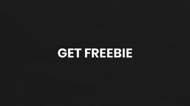 Get Freebie Vintage Text Animation 4K Giveaway Promotion Visual for Audience Engagement and Customer Reward Campaigns