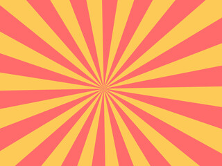 Fototapeta premium Abstract Sunburst Beam Pattern Vibrant Poster Background