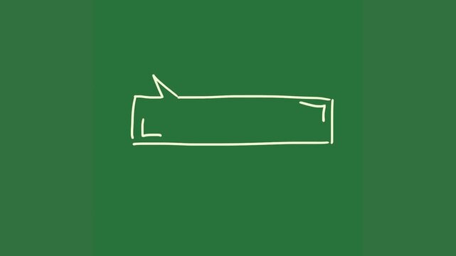 A green background with white arrow pointing up and outline of couch hand drawn on it flag green screen animated chromakey background figure scene depth creative elements illustration