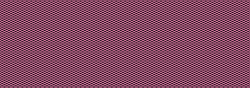 Jersey fabric mesh textile grid on pink background