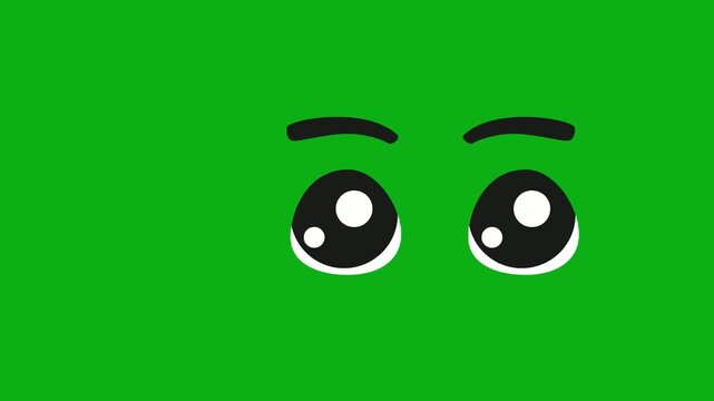 eyes shining glossy black manga anime design premium stock asset element for professional video creators. this specialized graphic layer is optimized perfectly for overlay design