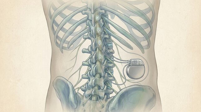 Spinal cord stimulator implant for pain management and neurological conditions