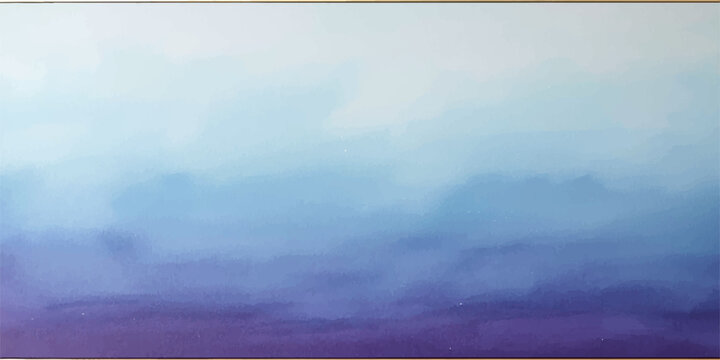 Abstract blue grunge sky and cloud ocean landscape with sunlight and horizon reflection