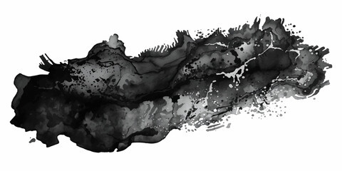 Black and white tree roots isolated on white background world map geography illustration vector symbol © Md