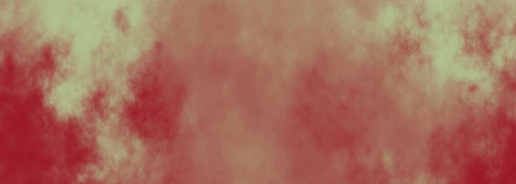 Red white mottled textured background paint splatter artistic wallpaper abstract design pattern surface.
