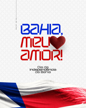 Banner Post Independ&ecirc;ncia da Bahia Independence of Bahia