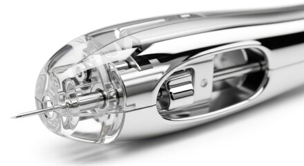 Naklejka premium Close-up of Microchip Applic 1 Gigapixel Image