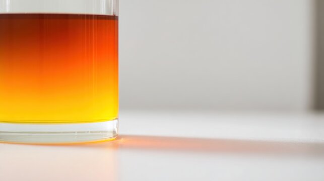 density. Layers of amber liquid in a glass with subtle color gradations. bar promotions, beverage menus, designed for food & beverage menus and cafe branding, inspires menu design.