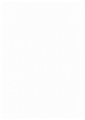 Obraz premium Sheet of white paper with black dot grid pattern. Notebook page template for bullet journal or calligraphy. Minimalist stationery background for note taking and creative writing.