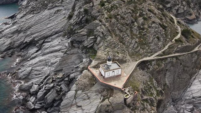 Faro de Cala Nans en Cadaques, Alt Emporda de Girona