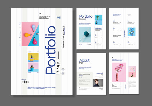Portfolio Design Template Layout