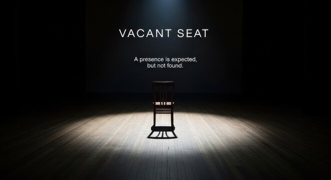 Minimal Vacant Seat on Vast Floor Stage 318