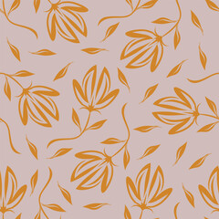 Fototapeta premium seamless floral pattern