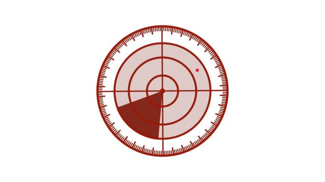Circle HUD technological futuristic elements. Sci Fi circle elements. Circle HUD rader pack stock video created from animated.