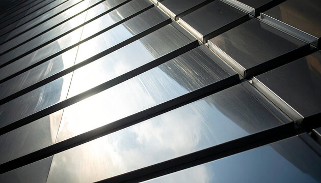 Modern Solar Panel Close Up