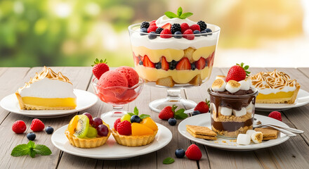Obraz premium cake with berries