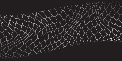 Abstract nets for fishing with mesh presentation design. Vector illustration © M.I.Arfad