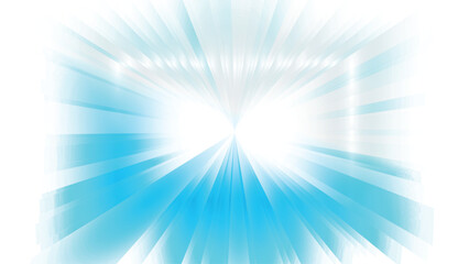 Blue and white abstract radial burst of light rays graphic element © Stock Rasel