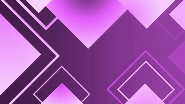 Abstract geometric background with overlapping gradient squares and diamonds animation