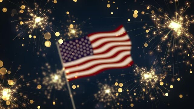 US Independence Day Background
