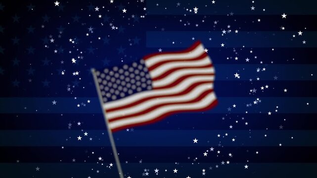 US Independence Day July 4th Background