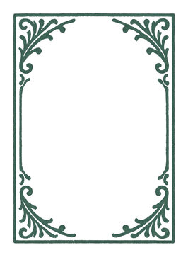 Ornate Vintage Decorative Border Frame