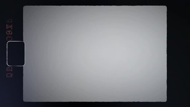 Super 8 Film Grain Overlay with Dust, Scratches and Light Leak Effects